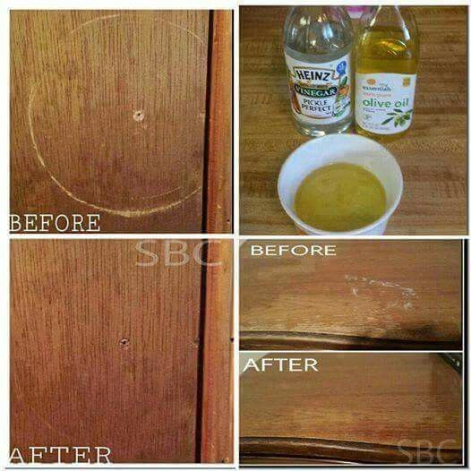 ترمیم خط‌وخش روی وسایل چوبی