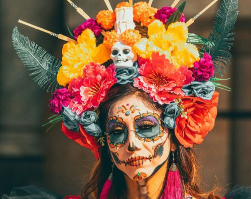 رسم روز مردگان در مکزیک (Día de los Muertos)